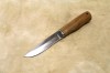 Нож Кизляр Странник сталь AUS8, полированный, ручка кавказский орех, чехол Кожа