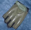 Перчатки MECHANIX MPACT тактические, без пальцев, олива, с накладками, *L, США