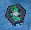 Часы G-SHOCK PROTECTION мод.3187ME green camo, электронный+кварцевый механизм