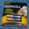 Батарейка LR03/AAA Duracell цена за 1 шт.