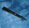 Нож складной BENCHMADE 537 сталь 8Cr14MoV, чёрный/зелёный.