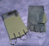 Перчатки 5,11 тактические,  без пальцев, олива, *L, лёгкие, ткань, на ладони пупырышки